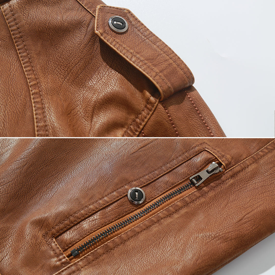 Fleece Biker Jacket Last Day 80% Off!