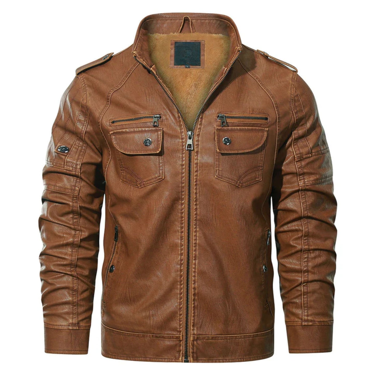 Fleece Biker Jacket Last Day 80% Off!