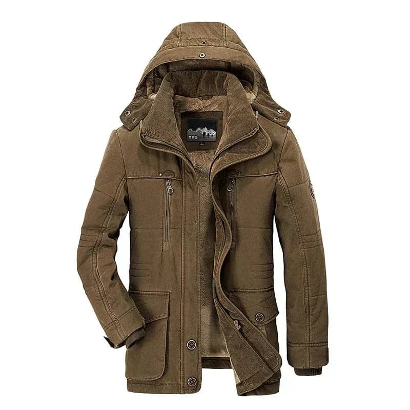 Maximilian™ Fleece-Lined Winter Jacket Last day 80% off!